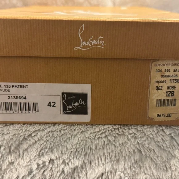 Nude Patent Leather Christian Louboutin So Kate Heels - Picture 10 of 10